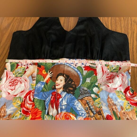 NWT Hemet Chic Sleeveless Dress Size XL 100% Cotton - Picture 10 of 10